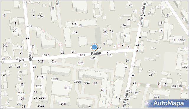 Tomaszów Mazowiecki, Rolna, 7A, mapa Tomaszów Mazowiecki