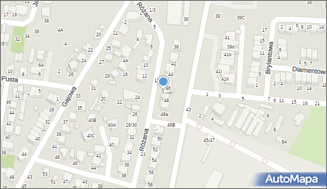 Tomaszów Mazowiecki, Różana, 15, mapa Tomaszów Mazowiecki