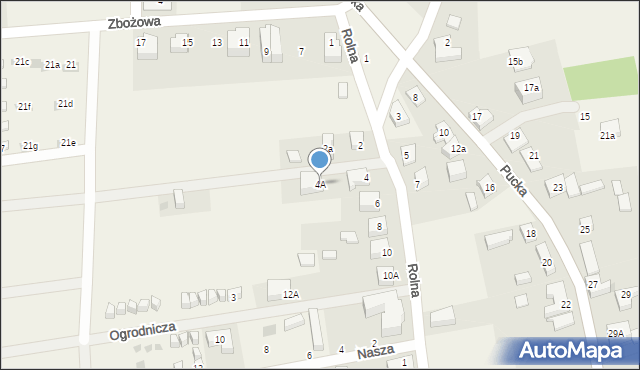 Tupadły, Rolna, 4A, mapa Tupadły