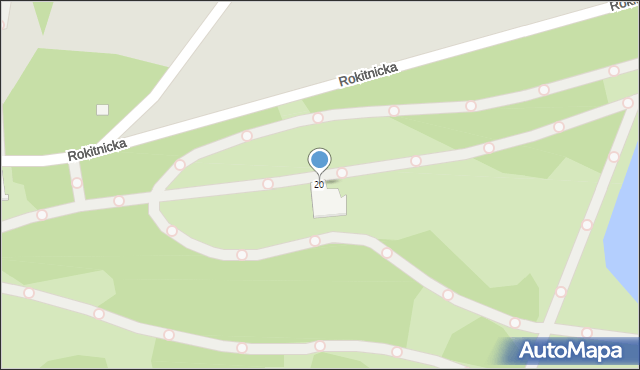 Warszawa, Rokitnicka, 20, mapa Warszawy