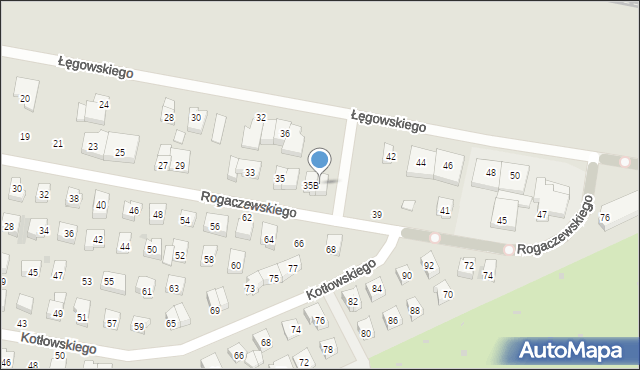 Wejherowo, Rogaczewskiego Feliksa, 35C, mapa Wejherowo