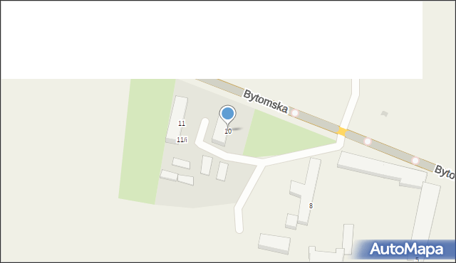 Wieszowa, Robotnicza, 10, mapa Wieszowa