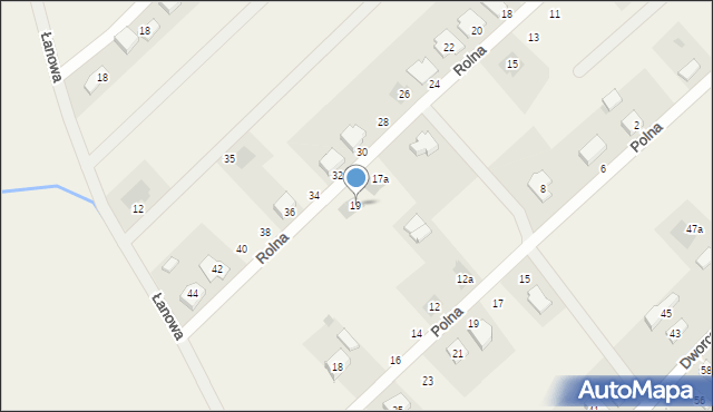 Wilkowice, Rolna, 19, mapa Wilkowice