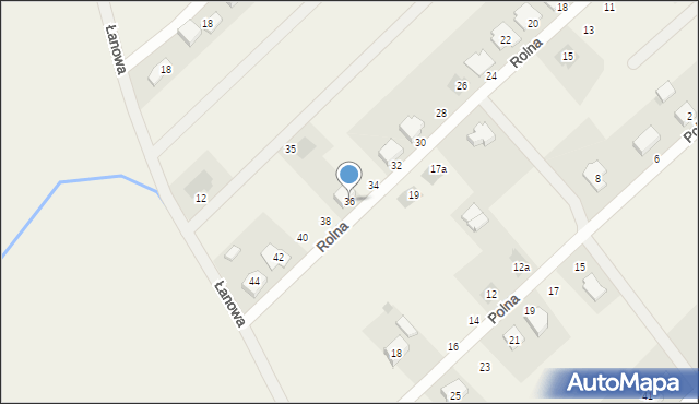 Wilkowice, Rolna, 36, mapa Wilkowice