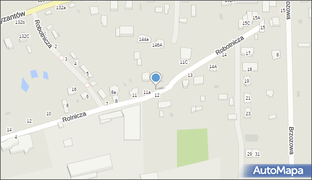 Włoszczowa, Robotnicza, 11b, mapa Włoszczowa