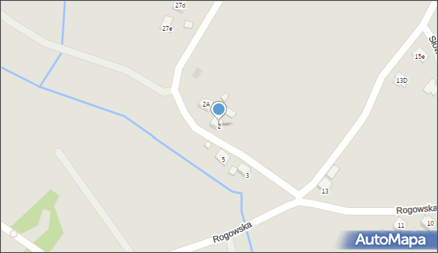 Wodzisław Śląski, Rogowska, 2, mapa Wodzisławia Śląskiego