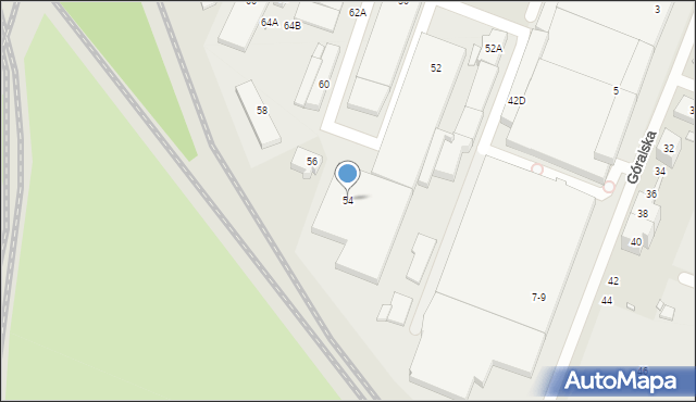 Wrocław, Robotnicza, 54, mapa Wrocławia