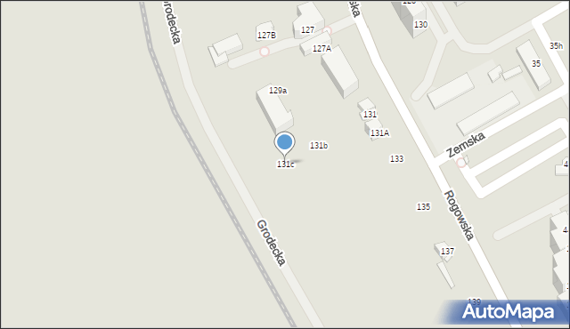 Wrocław, Rogowska, 131c, mapa Wrocławia