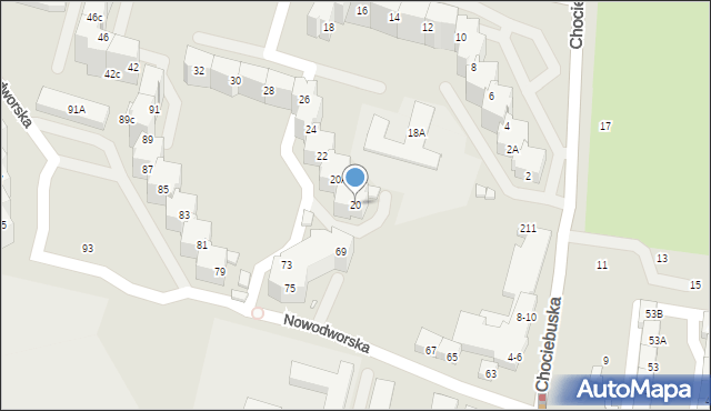 Wrocław, Rogowska, 20, mapa Wrocławia