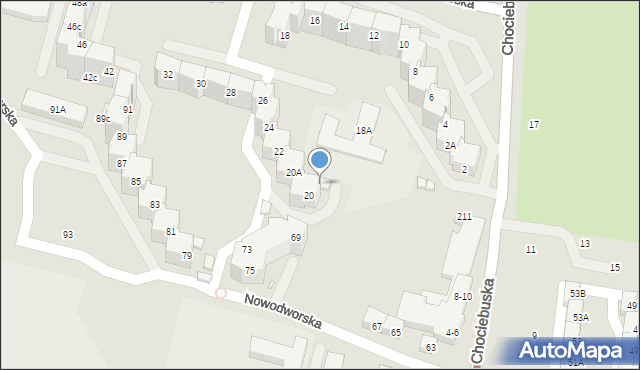 Wrocław, Rogowska, 20b, mapa Wrocławia