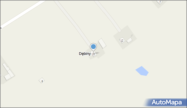 Wymysłowo, Równa, 10, mapa Wymysłowo