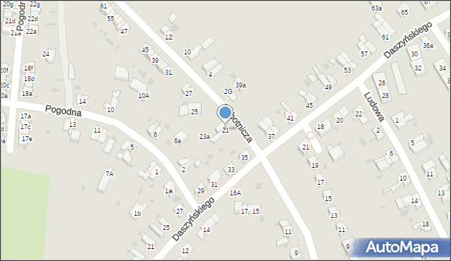 Ząbkowice Śląskie, Robotnicza, 21, mapa Ząbkowice Śląskie