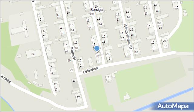 Zabrze, Rodziewiczówny Marii, 19, mapa Zabrza