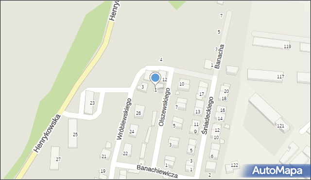 Zgorzelec, Romera Eugeniusza, prof., 1, mapa Zgorzelec