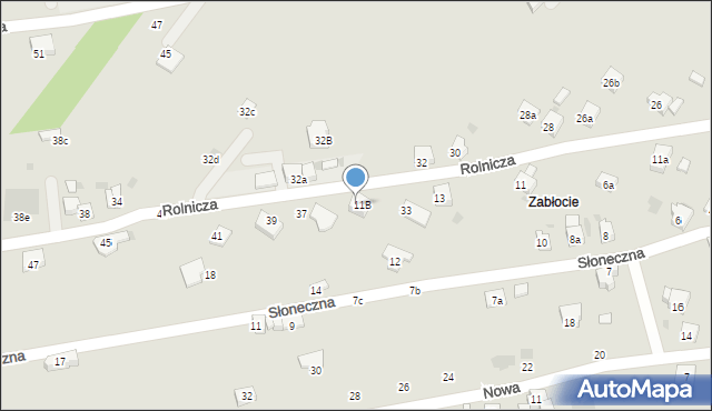 Żywiec, Rolnicza, 35, mapa Żywiec