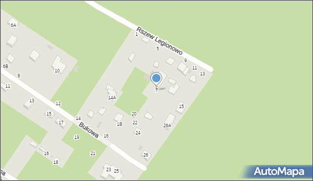 Konstantynów Łódzki, Rszew Legionowo, 7, mapa Konstantynów Łódzki