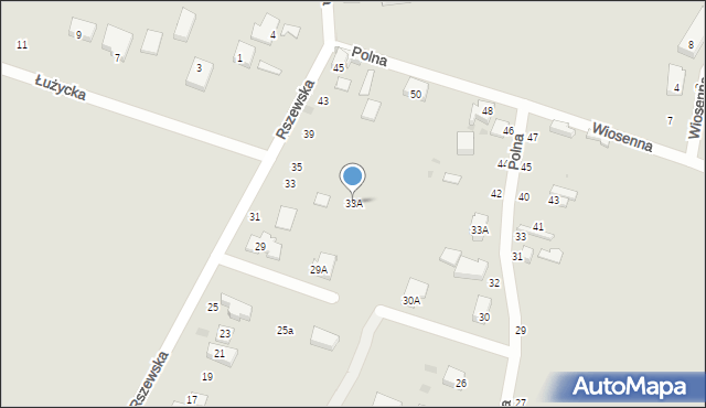 Konstantynów Łódzki, Rszewska, 33A, mapa Konstantynów Łódzki