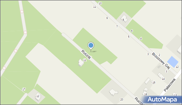 Bartoszówka, Ruczaj, 10, mapa Bartoszówka