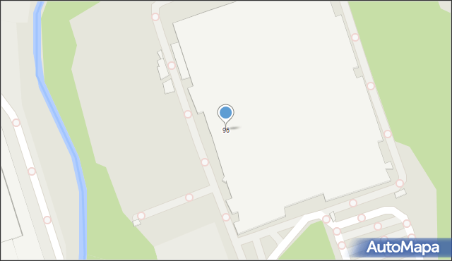 Bielsko-Biała, Rudawka, 96, mapa Bielsko-Białej