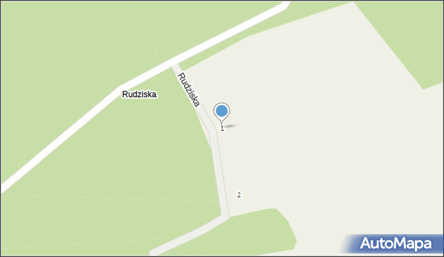 Chrapoń, Rudziska, 1, mapa Chrapoń