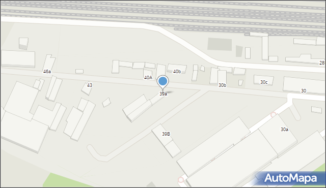 Dąbrowa Górnicza, Rudna, 39a, mapa Dąbrowa Górnicza