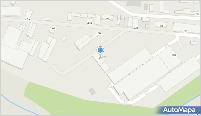 Dąbrowa Górnicza, Rudna, 39B, mapa Dąbrowa Górnicza