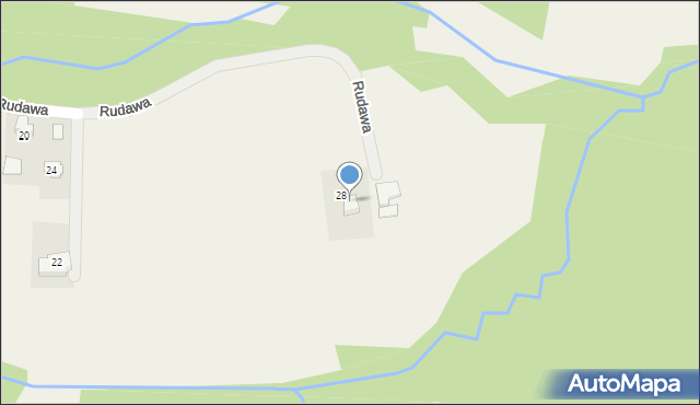 Gaj, Rudawa, 30, mapa Gaj