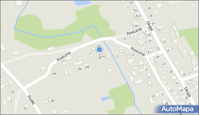 Głowaczów, Rudki, 16, mapa Głowaczów