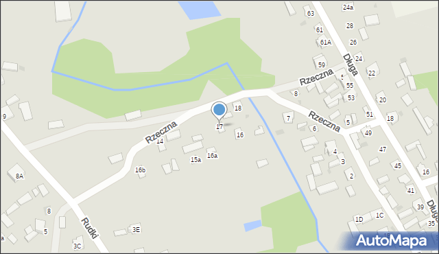 Głowaczów, Rudki, 17, mapa Głowaczów