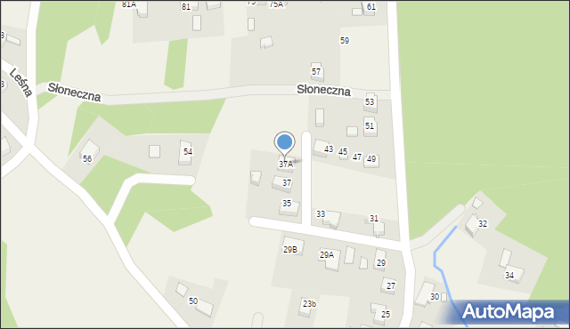 Górki Śląskie, Rudzka, 37A, mapa Górki Śląskie