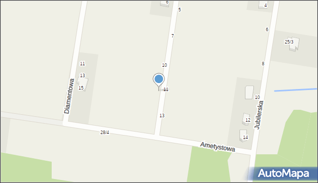 Henrykowo, Rubinowa, 12, mapa Henrykowo