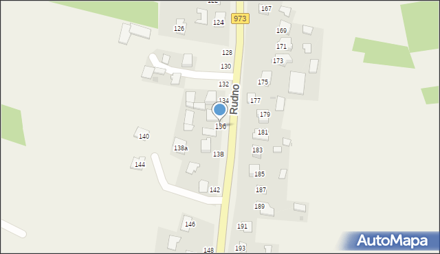 Ilkowice, Rudno, 136, mapa Ilkowice