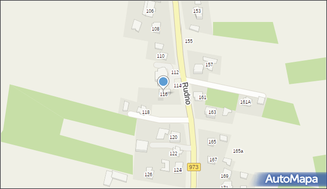 Ilkowice, Rudno, 116, mapa Ilkowice
