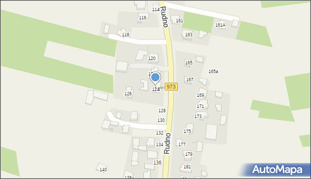 Ilkowice, Rudno, 124, mapa Ilkowice