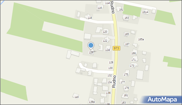 Ilkowice, Rudno, 126, mapa Ilkowice