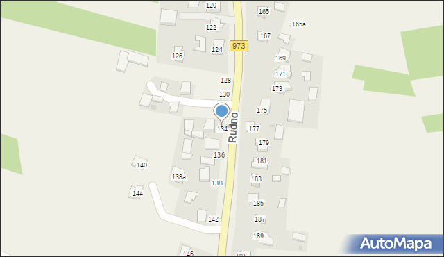 Ilkowice, Rudno, 134, mapa Ilkowice