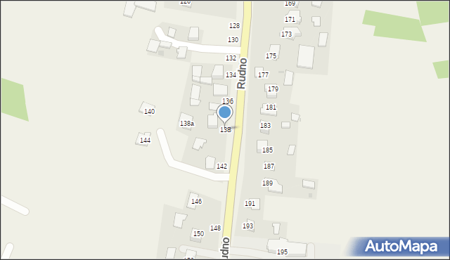 Ilkowice, Rudno, 138, mapa Ilkowice