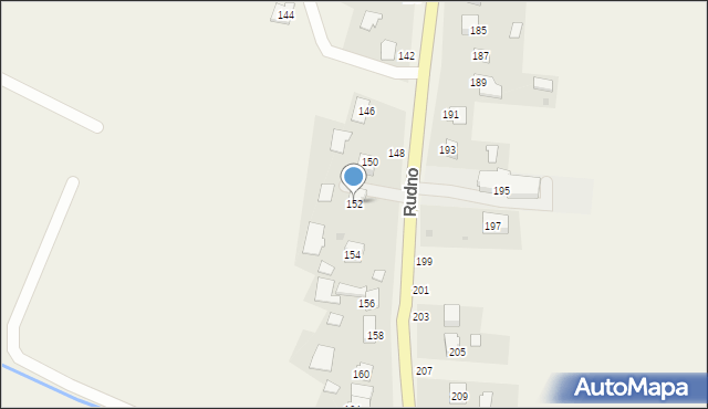 Ilkowice, Rudno, 152, mapa Ilkowice