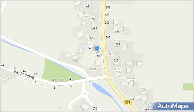 Ilkowice, Rudno, 166, mapa Ilkowice