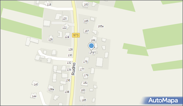 Ilkowice, Rudno, 173, mapa Ilkowice