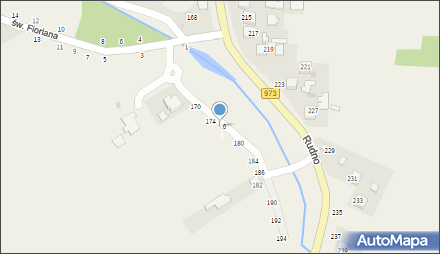 Ilkowice, Rudno, 176, mapa Ilkowice