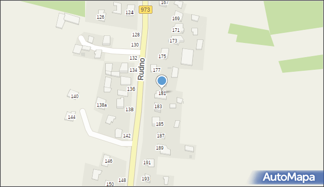 Ilkowice, Rudno, 181, mapa Ilkowice