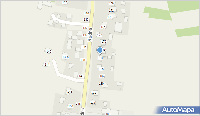 Ilkowice, Rudno, 183, mapa Ilkowice