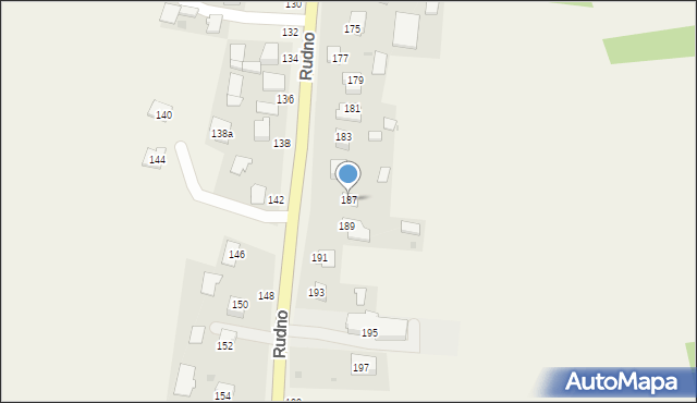 Ilkowice, Rudno, 187, mapa Ilkowice