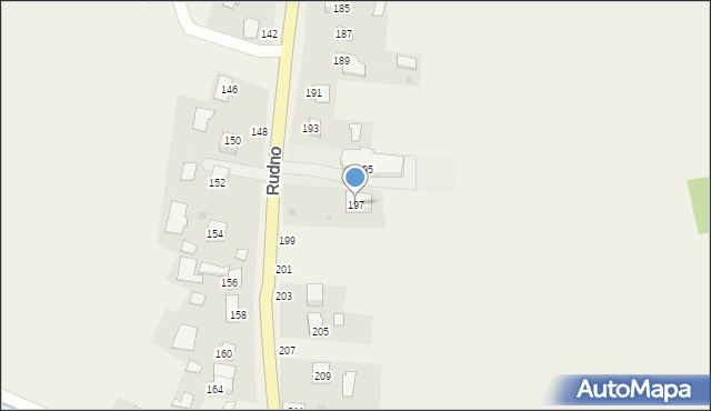Ilkowice, Rudno, 197, mapa Ilkowice