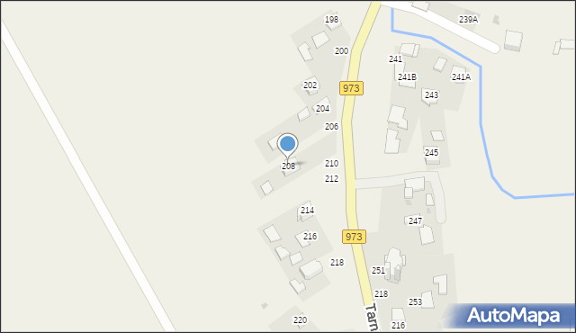 Ilkowice, Rudno, 208, mapa Ilkowice