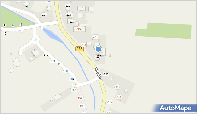 Ilkowice, Rudno, 227, mapa Ilkowice