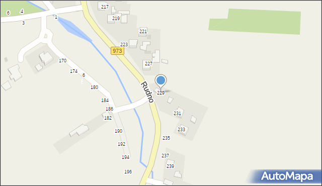 Ilkowice, Rudno, 229, mapa Ilkowice