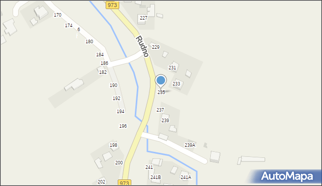 Ilkowice, Rudno, 235, mapa Ilkowice