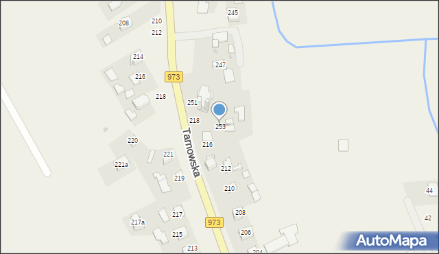 Ilkowice, Rudno, 253, mapa Ilkowice